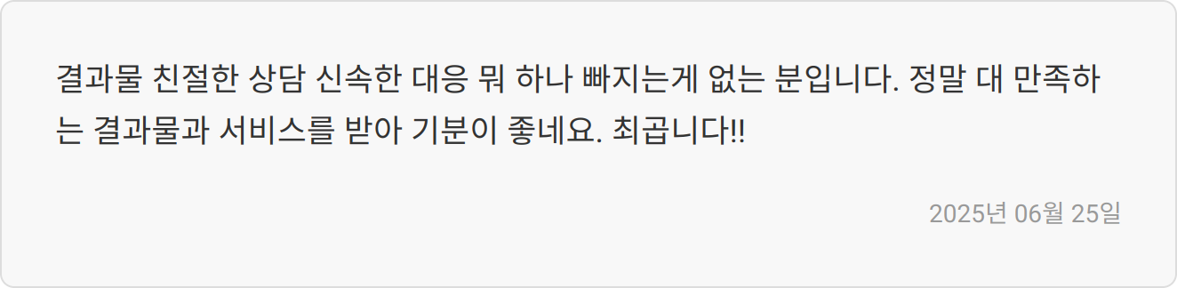 첨삭 후기